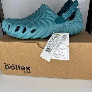 New Crocs Pollex Clog by Salehe Bembury Tide Mens Size 12 Turquoise Tonic In Box